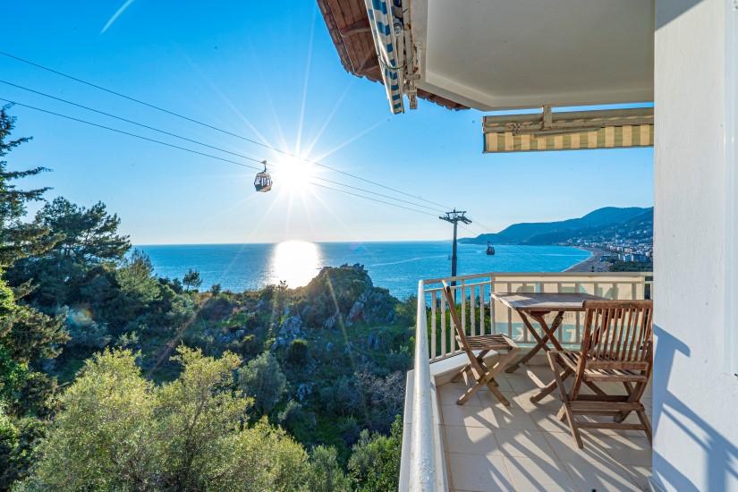 Apartment mit einem Schlafzimmer mit Blick auf den Kleopatra-Strand - Photo 9