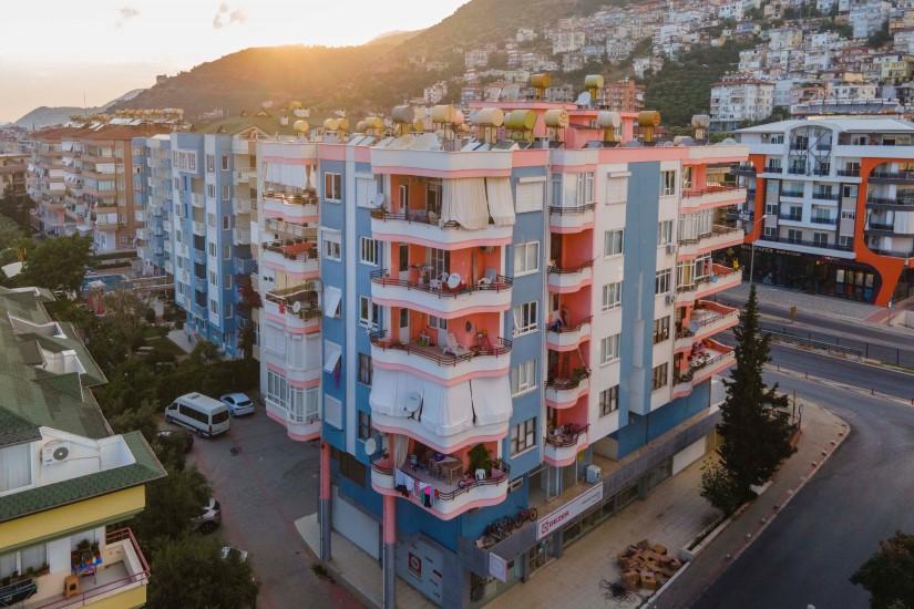 Möblierte Zweizimmerwohnung im Zentrum von Alanya mit Meerblick - Photo 6