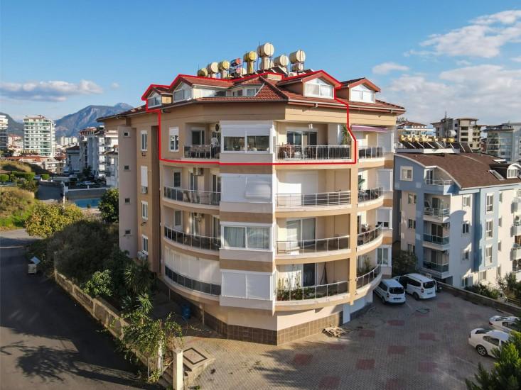 Duplex 5 + 1 mit Blick auf Alanya und das Mittelmeer - Photo 2