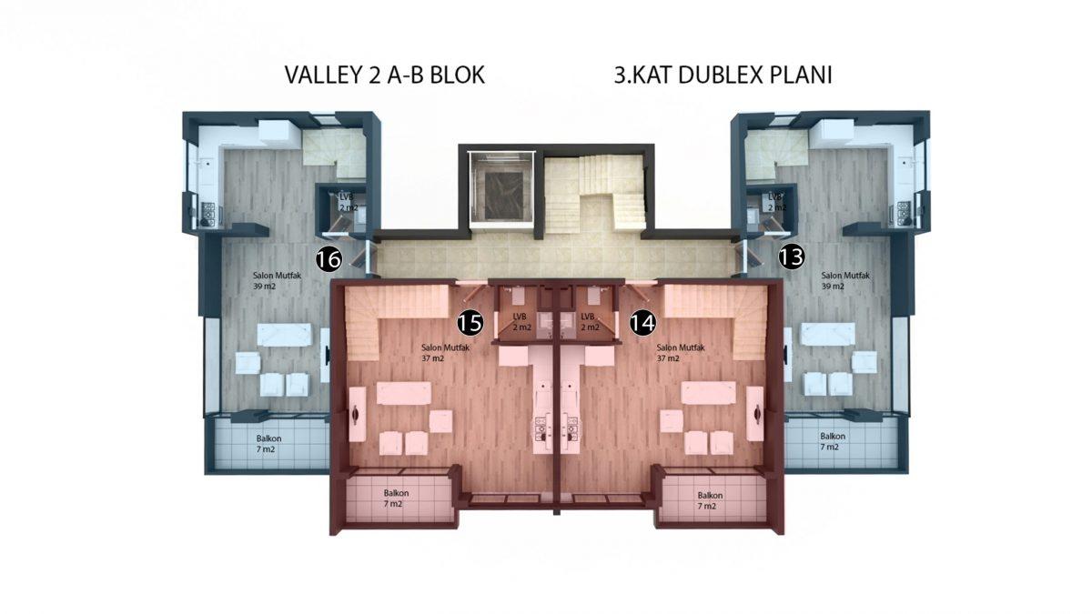 Neues Investitionsprojekt im Elitegebiet von Alanya Kestel - Photo 19