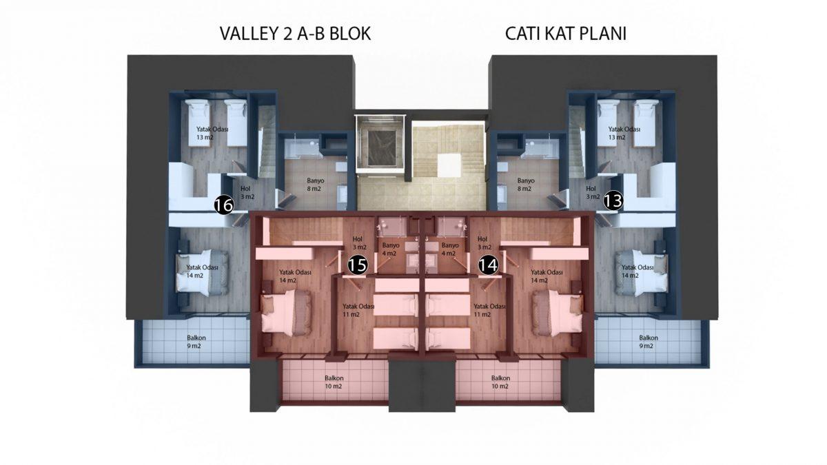 Neues Investitionsprojekt im Elitegebiet von Alanya Kestel - Photo 20