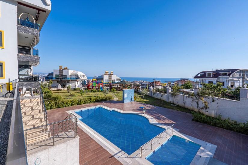 Maisonette 5 + 1 in Alanya mit Meerblick - Photo 3