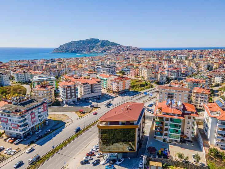 Fünfzimmer-Penthouse mit Meerblick im Zentrum von Alanya - Photo 1