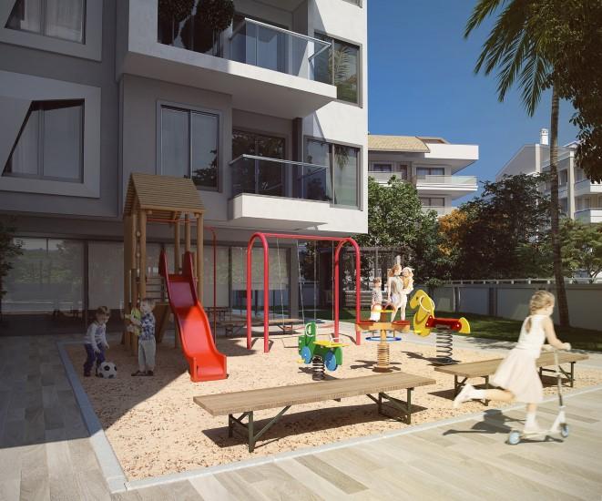 Neue 2+1 Wohnung in einer Luxusanlage im Zentrum von Alanya - Photo 4