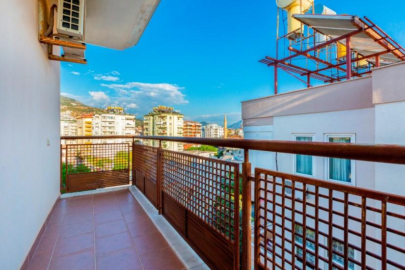 Penthouse im Zentrum von Alanya mit Blick auf die historische Festung - Photo 18