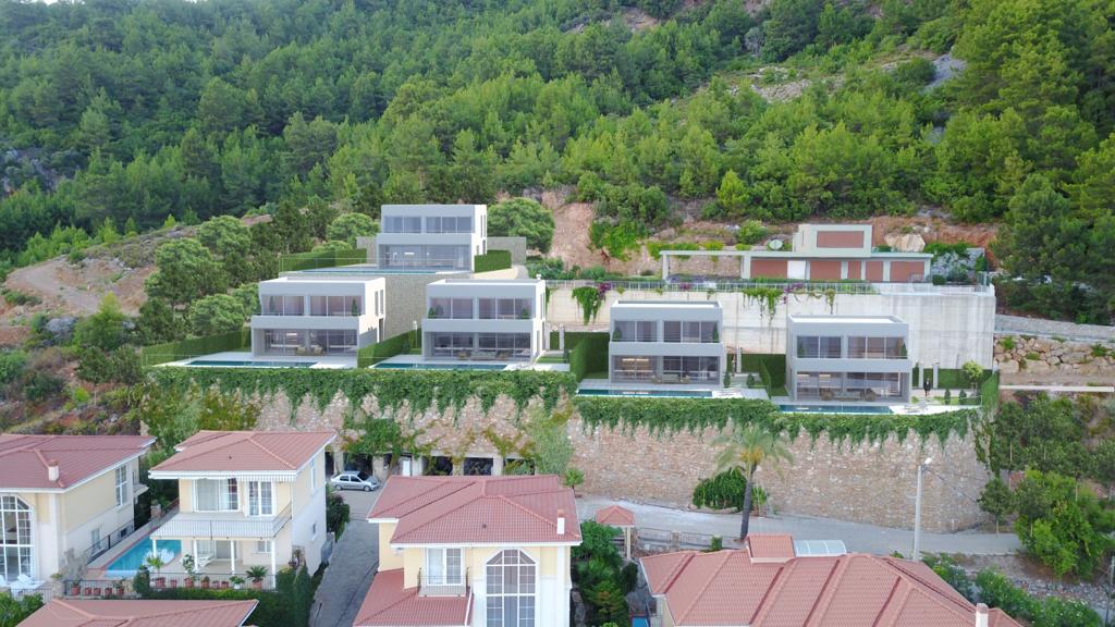 Villenprojekt im zentralen Teil von Alanya mit Panoramablick - Photo 15