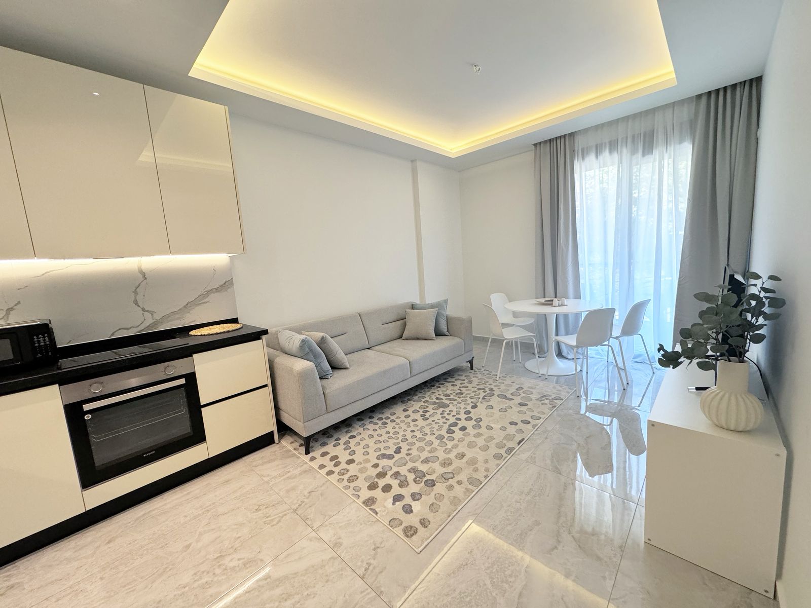 Ein-Zimmer-Wohnung in einem neuen Haus in der Nähe des Meeres in Alanya - Photo 23